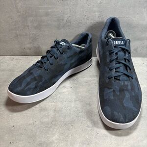 Nobull Canvas Trainer‎ Mens 13 Blue Camo Crossfit Weightlifting Gym Sneakers